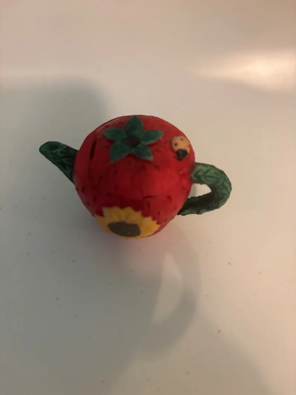 Miniature Strawberry Tea Set